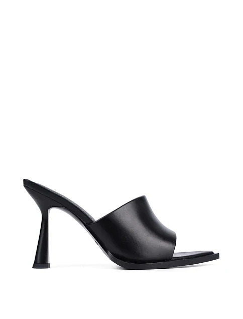 Женские сабо MIRATON кожаные черные - фото 1 - Miraton