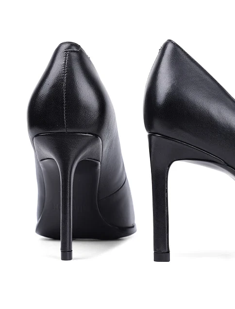 Женские туфли MIRATON кожаные черные - фото 2 - Miraton