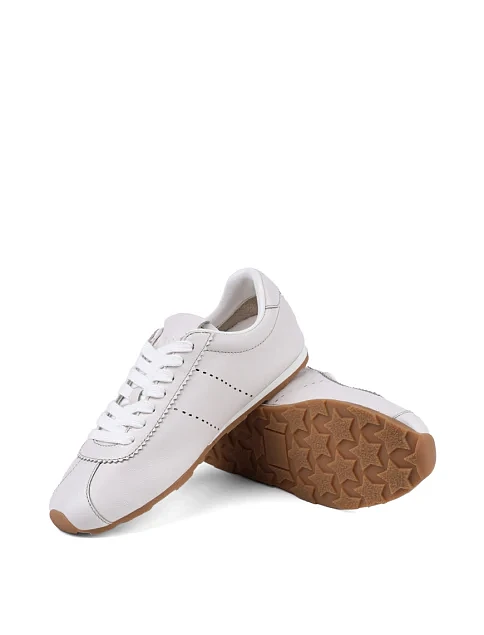 Жіночі кросівки MIRATON шкіряні білі - фото 2 - Miraton