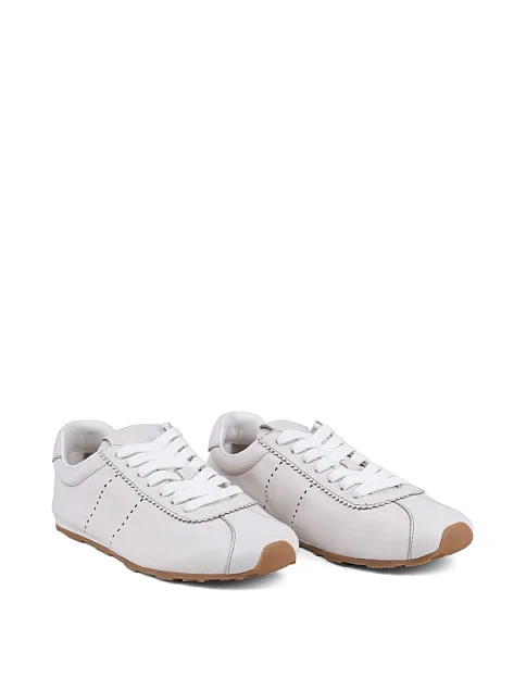 Жіночі кросівки MIRATON шкіряні білі - фото 3 - Miraton