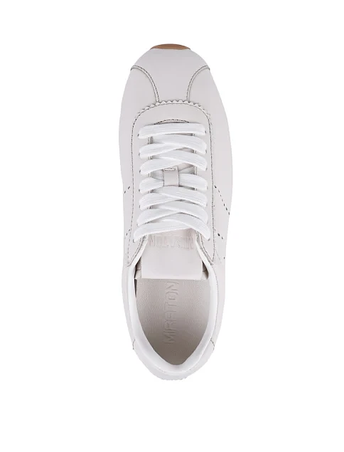 Жіночі кросівки MIRATON шкіряні білі - фото 5 - Miraton