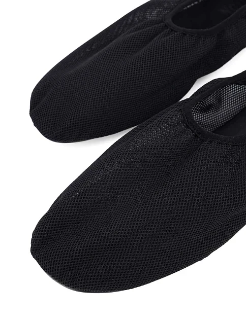 Женские балетки MIRATON из сетки черные - фото 5 - Miraton