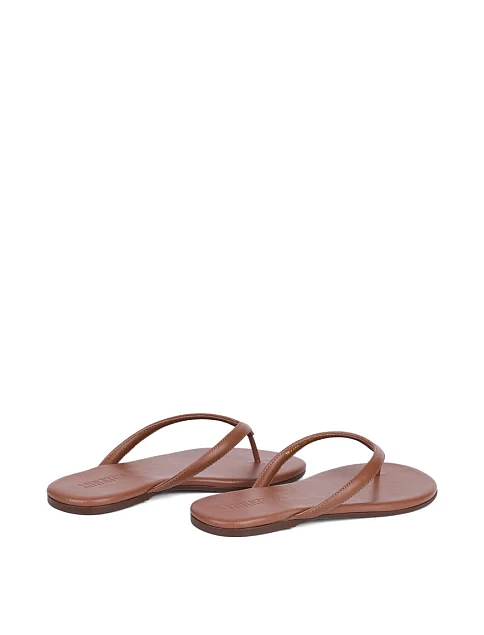 Женские шлепанцы MIRATON кожаные коричневые - фото 5 - Miraton