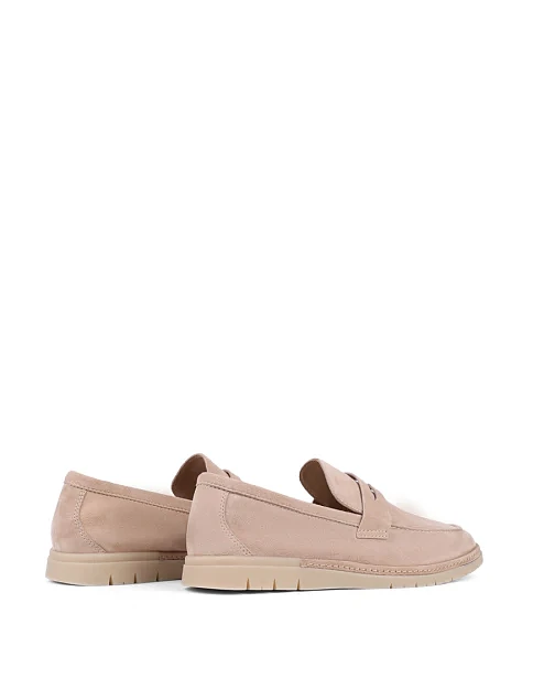 Женские слиперы Attizzare велюровые бежевые - фото 4 - Miraton