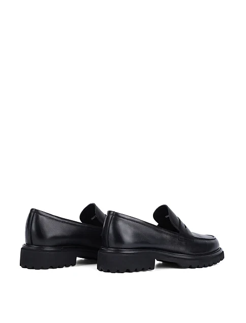 Женские туфли MIRATON кожаные черные - фото 4 - Miraton