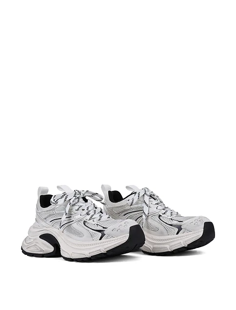 Женские кроссовки MIRATON из искусственной кожи белые - фото 3 - Miraton