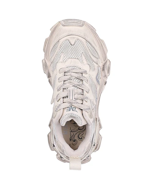 Жіночі кросівки MIRATON із штучної шкіри білі - фото 5 - Miraton