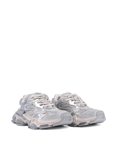 Жіночі кросівки MIRATON шкіряні сірі - фото 3 - Miraton