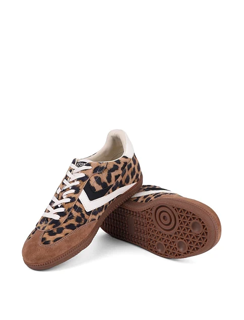 Жіночі кеди MIRATON велюрові коричневі - фото 2 - Miraton