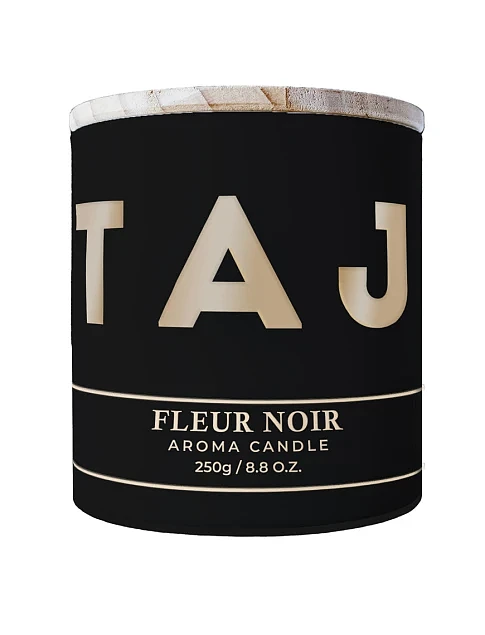 Аромасвеча Taj Max "Fleur Noir" black, 250 г - фото 1 - Miraton