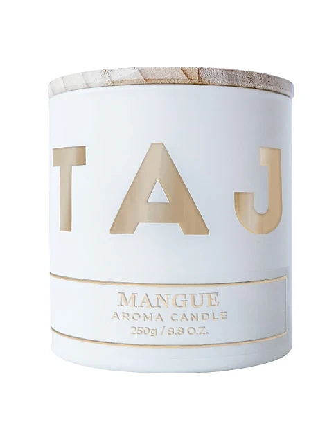 Аромасвеча Taj Max "Mangue" white, 250 г - фото 1 - Miraton
