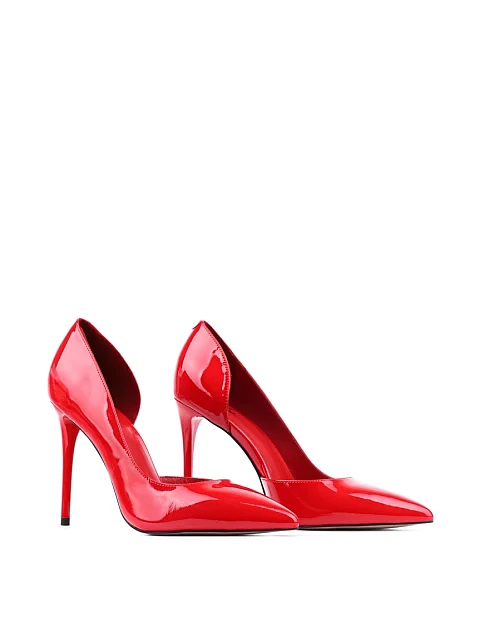 Женские туфли Mia May лаковые красные - фото 3 - Miraton