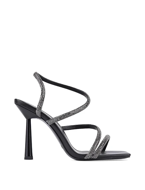 Женские босоножки MIRATON кожаные черные - фото 2 - Miraton