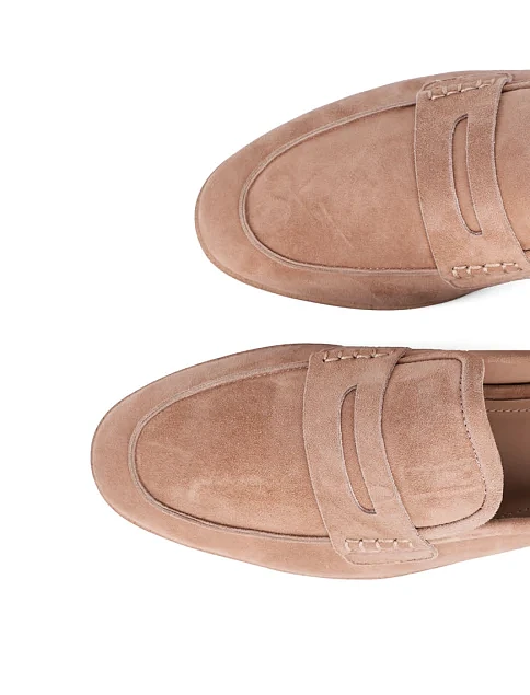 Жіночі сліпери MIRATON велюрові бежеві - фото 5 - Miraton