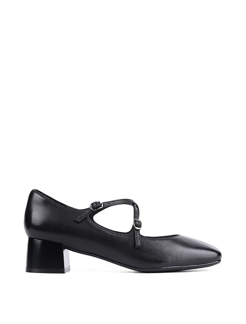 Женские туфли Attizzare кожаные черные - фото 1 - Miraton