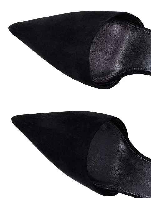 Женские туфли Mia May кожаные черные - фото 5 - Miraton