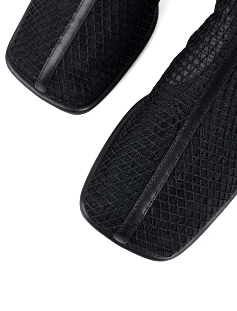 Женские ботинки MIRATON кожаные черные - фото 5 - Miraton