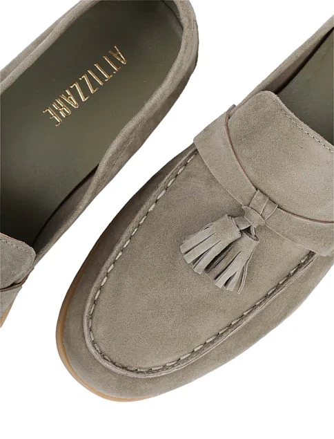 Женские слиперы Attizzare велюровые зеленые - фото 5 - Miraton