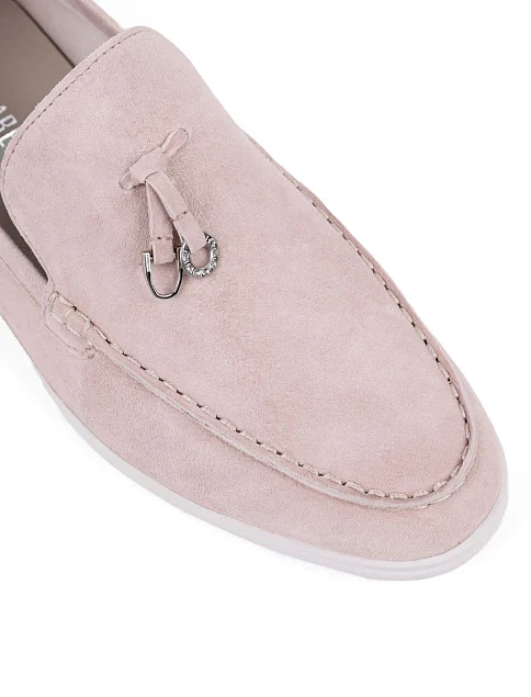 Жіночі сліпери Attizzare бежеві велюрові - фото 5 - Miraton