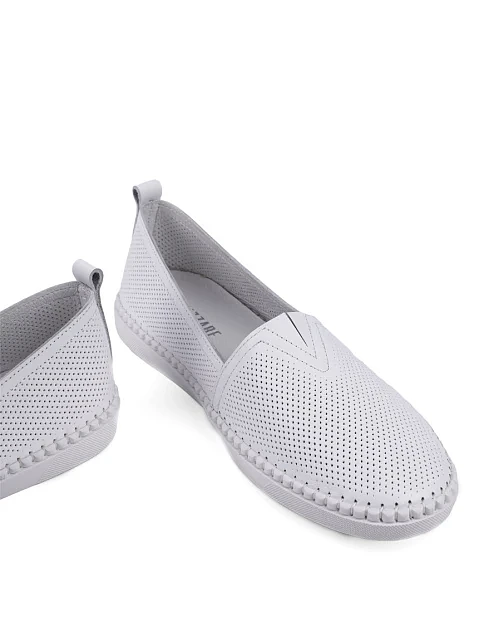 Жіночі сліпери Attizzare шкіряні білі - фото 2 - Miraton