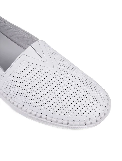 Жіночі сліпери Attizzare шкіряні білі - фото 5 - Miraton