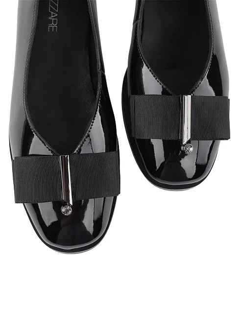 Женские балетки Attizzare лаковые черные - фото 5 - Miraton