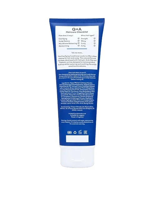 Кондиционер для интенсивного очищения Q+A Clarifying Conditioner, 250ml - фото 3 - Miraton