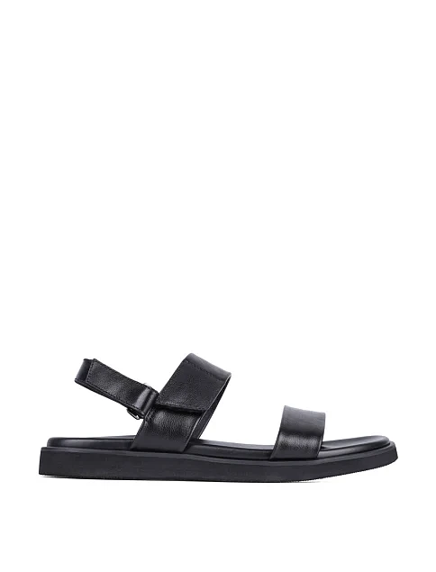 Чоловічі сандалі Miguel Miratez шкіряні чорні - фото 1 - Miraton