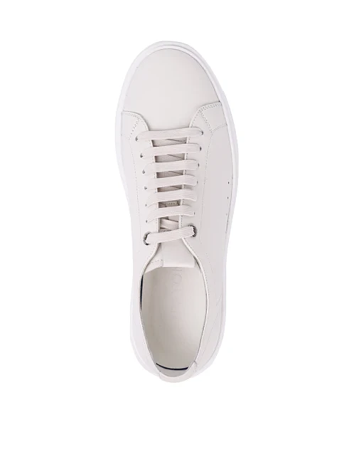 Чоловічі кеди MIRATON шкіряні білі - фото 5 - Miraton