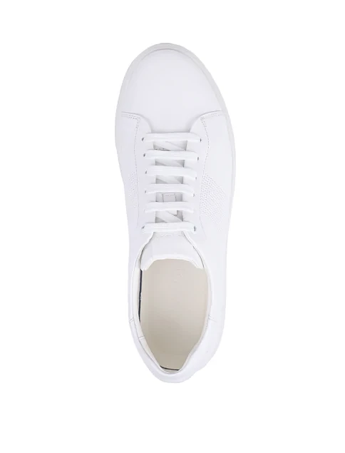 Чоловічі кеди MIRATON шкіряні білі - фото 5 - Miraton