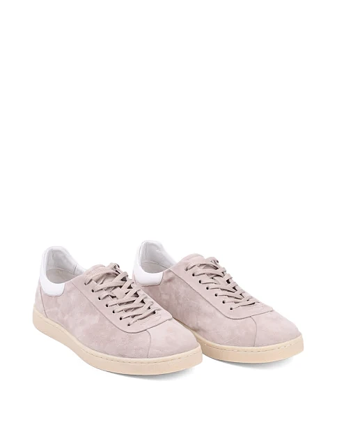 Чоловічі кеди MIRATON замшеві бежеві - фото 3 - Miraton