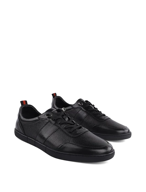 Мужские туфли Miguel Miratez кожаные черные - фото 2 - Miraton