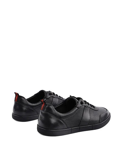 Мужские туфли Miguel Miratez кожаные черные - фото 3 - Miraton