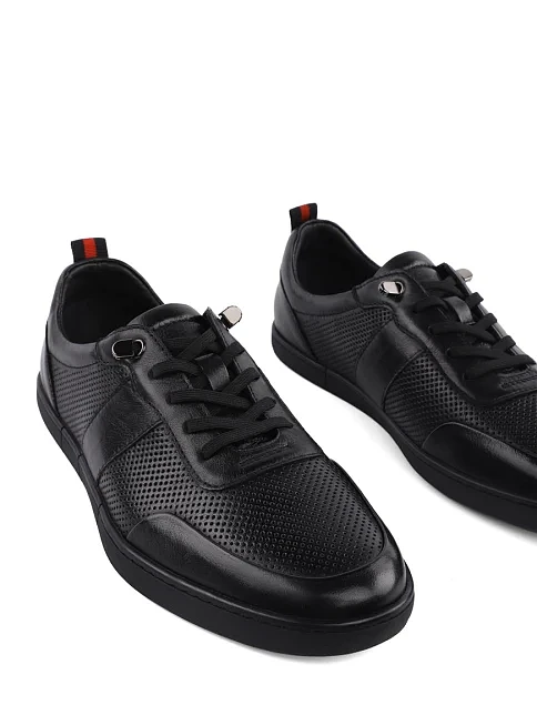 Мужские туфли Miguel Miratez кожаные черные - фото 5 - Miraton