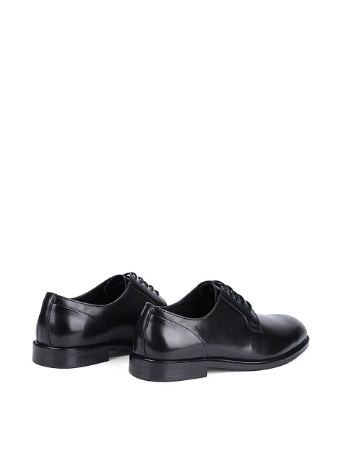 Мужские туфли Miguel Miratez кожаные черные - фото 4 - Miraton