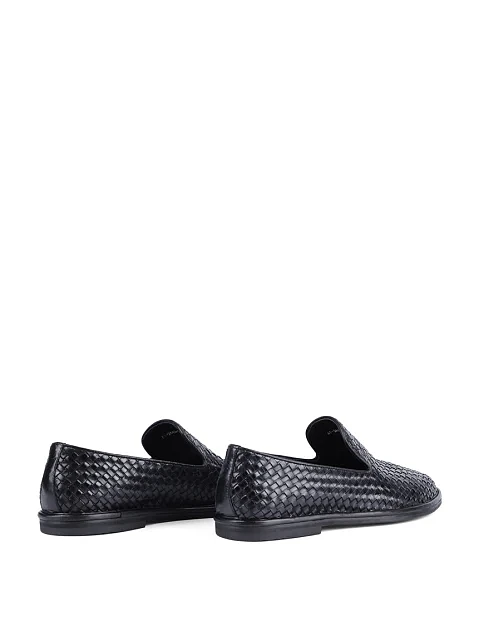 Мужские туфли Miguel Miratez кожаные черные - фото 4 - Miraton