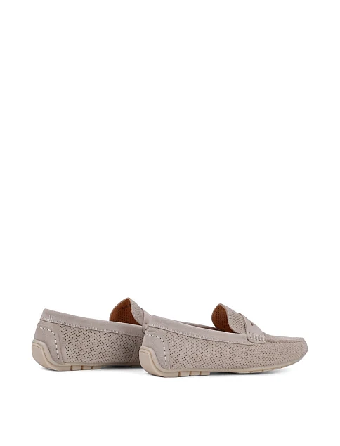 Чоловічі мокасини Miguel Miratez замшеві бежеві - фото 4 - Miraton