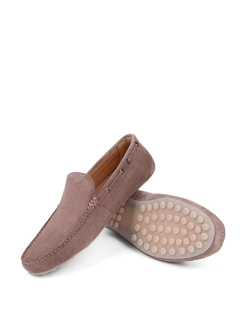 Чоловічі мокасини Miguel Miratez замшеві бежеві - фото 2 - Miraton