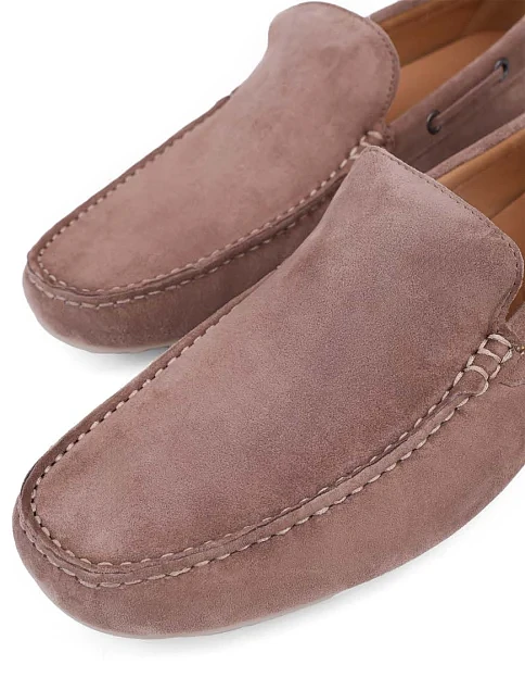 Чоловічі мокасини Miguel Miratez замшеві бежеві - фото 5 - Miraton