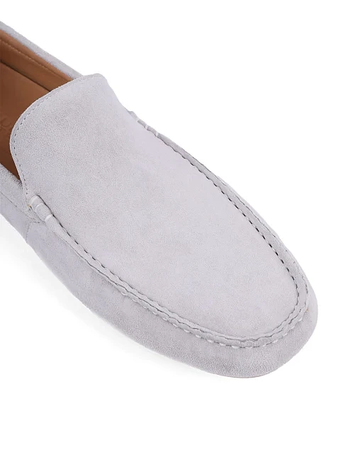 Чоловічі мокасини Miguel Miratez замшеві сірі - фото 5 - Miraton