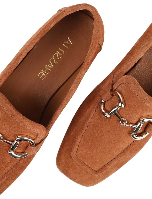 Женские слиперы Attizzare велюровые коричневые - фото 6 - Miraton