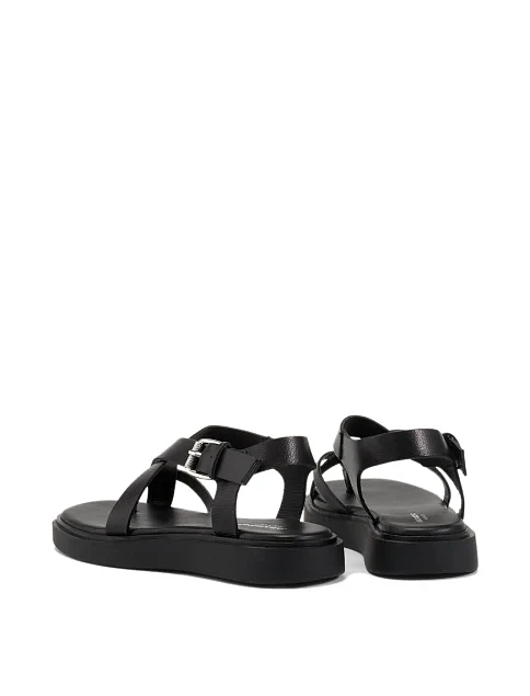 Женские сандалии Vagabond Connie кожаные черные - фото 3 - Miraton