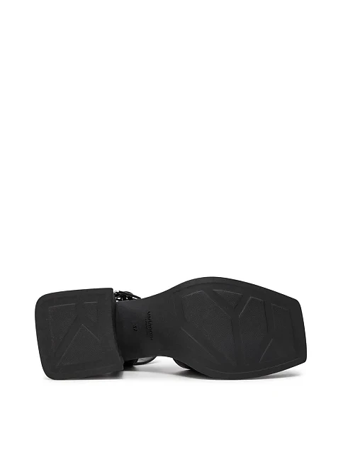 Женские босоножки Vagabond Hennie кожаные черные - фото 8 - Miraton