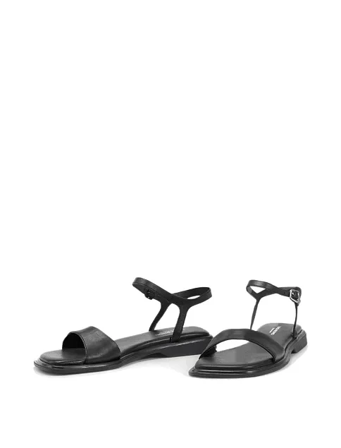 Женские сандалии Vagabond Izzy кожаные черные - фото 2 - Miraton