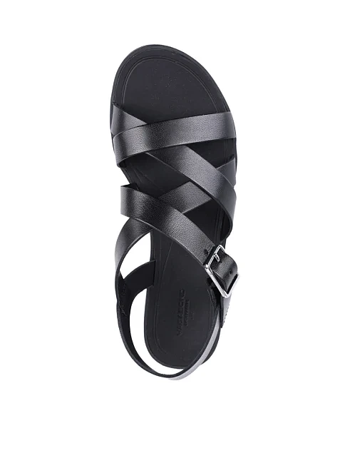 Женские сандалии Vagabond кожаные черные - фото 5 - Miraton