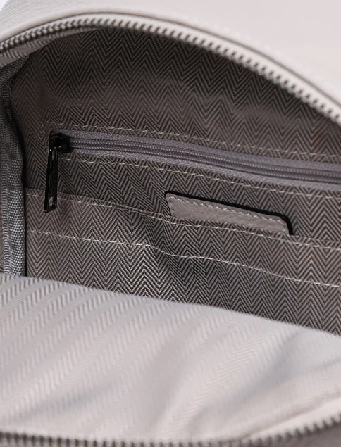 Жіноча сумка MIRATON шкіряна молочного кольору - фото 5 - Miraton