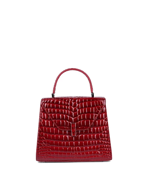 Женская сумка леди лайк MIRATON кожаная красная - фото 1 - Miraton