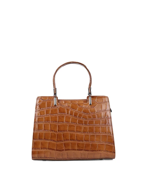 Женская сумка тоут MIRATON кожаная кемел - фото 1 - Miraton