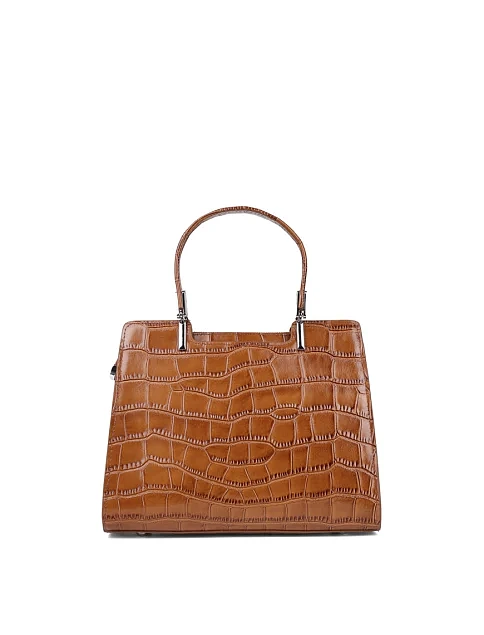 Женская сумка тоут MIRATON кожаная кемел - фото 4 - Miraton