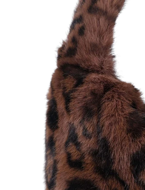 Жіноча сумка через плече MIRATON з хутра леопардова - фото 4 - Miraton